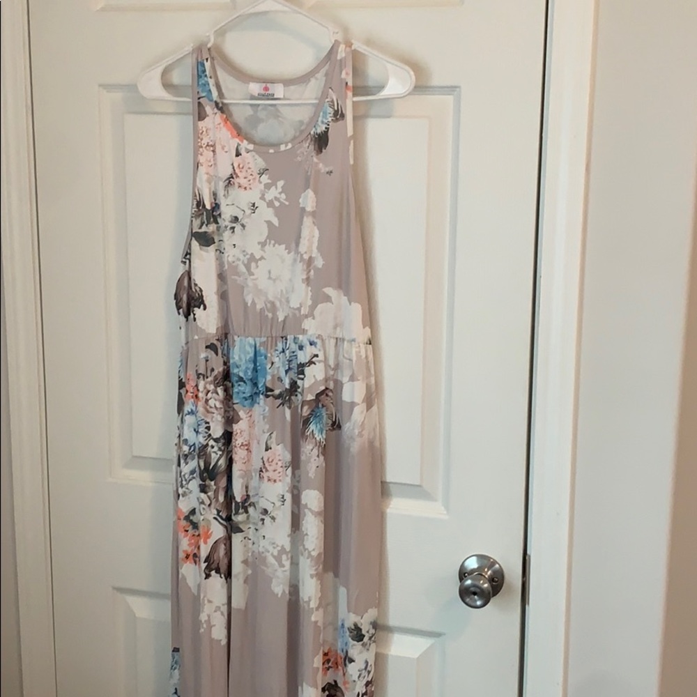 Long maxi dress
